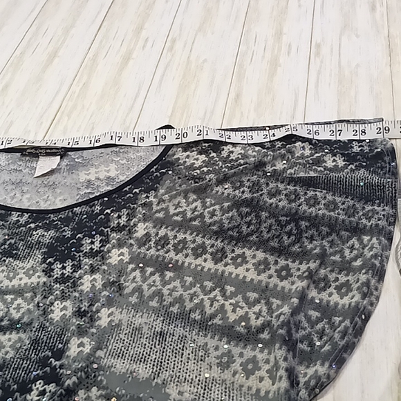 Haley Kelly Fashion Nylon/Spandex Blouse Size XXL - Picture 13 of 14